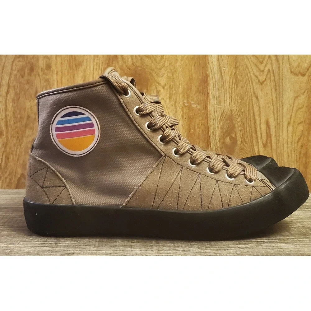 Fronteer‎ Super Gratton rock climbing Sneaker Shoes Men's Size 7 Brown